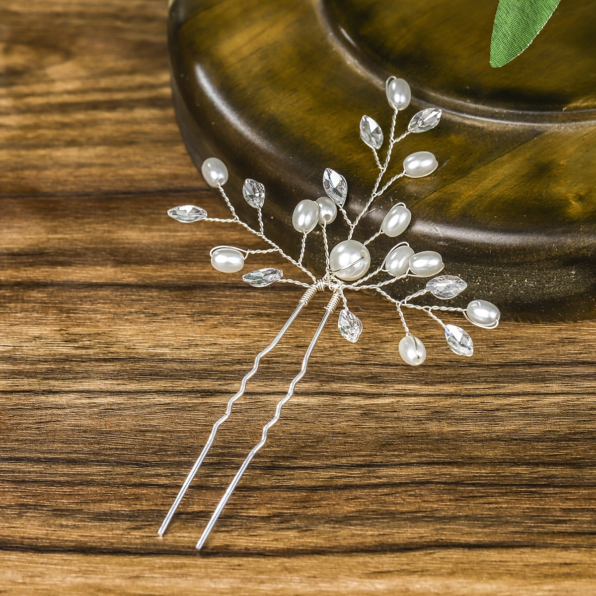 Hochzeitshaarnadel - Crystal Flower